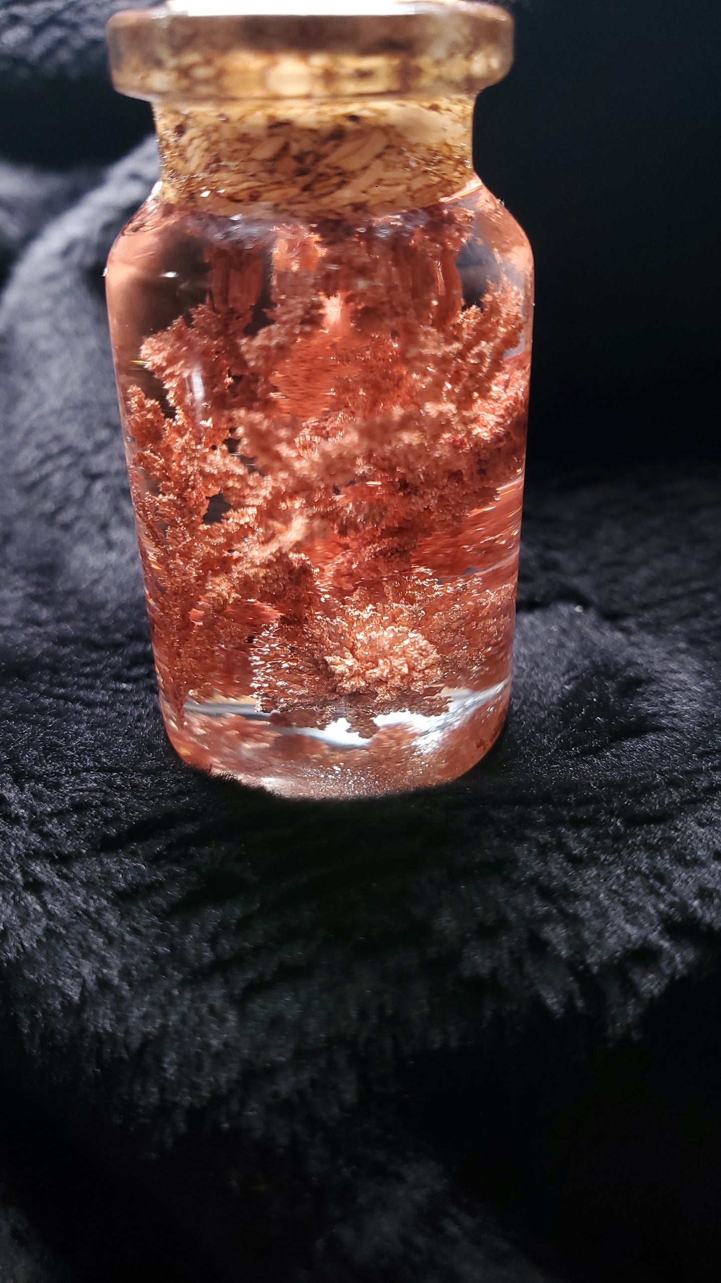 Copper Crystal Vial
