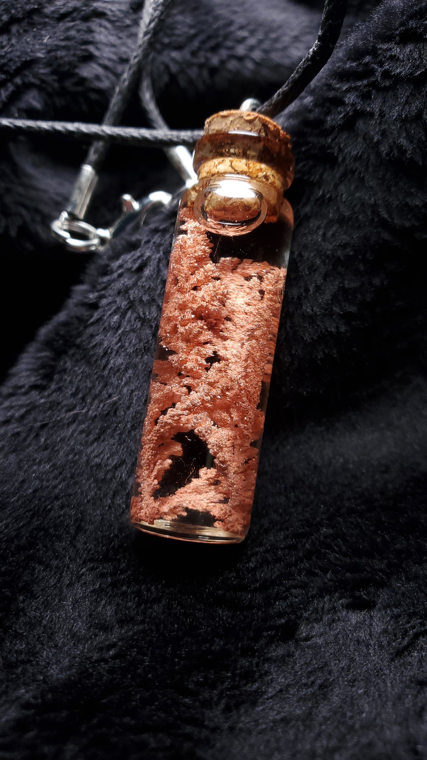 Copper Crystal Necklace